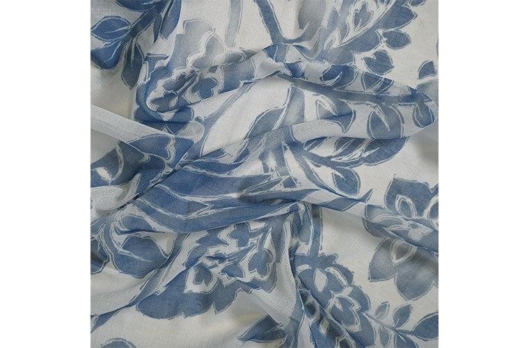 Indigo - Adain Palace Sheer By Laura Ashley || In Stitches Soft Furnishings Indigo - Adain Palace Sheer By Laura Ashley || In Stitches Soft Furnishings