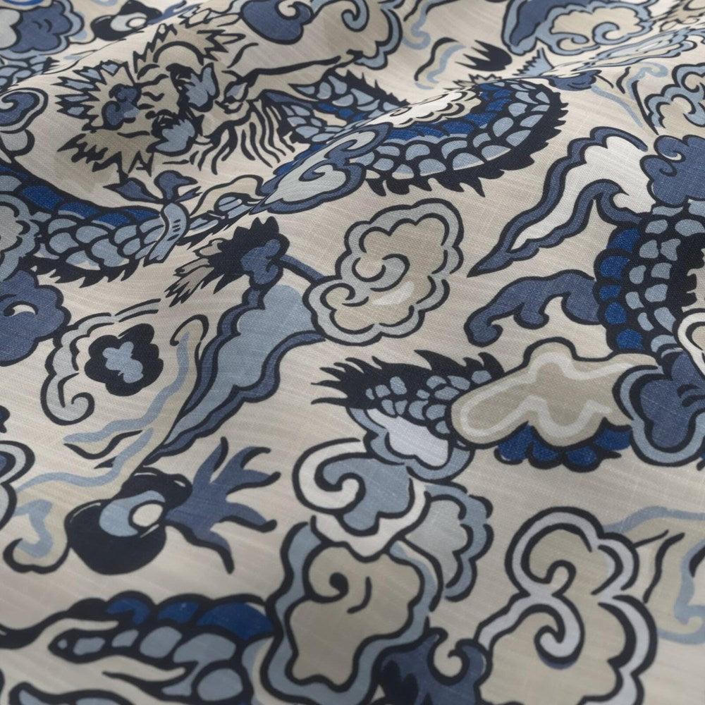 Porcelain - Komodo Dragon By James Dunlop Textiles || In Stitches Soft Furnishings Porcelain - Komodo Dragon By James Dunlop Textiles || In Stitches Soft Furnishings