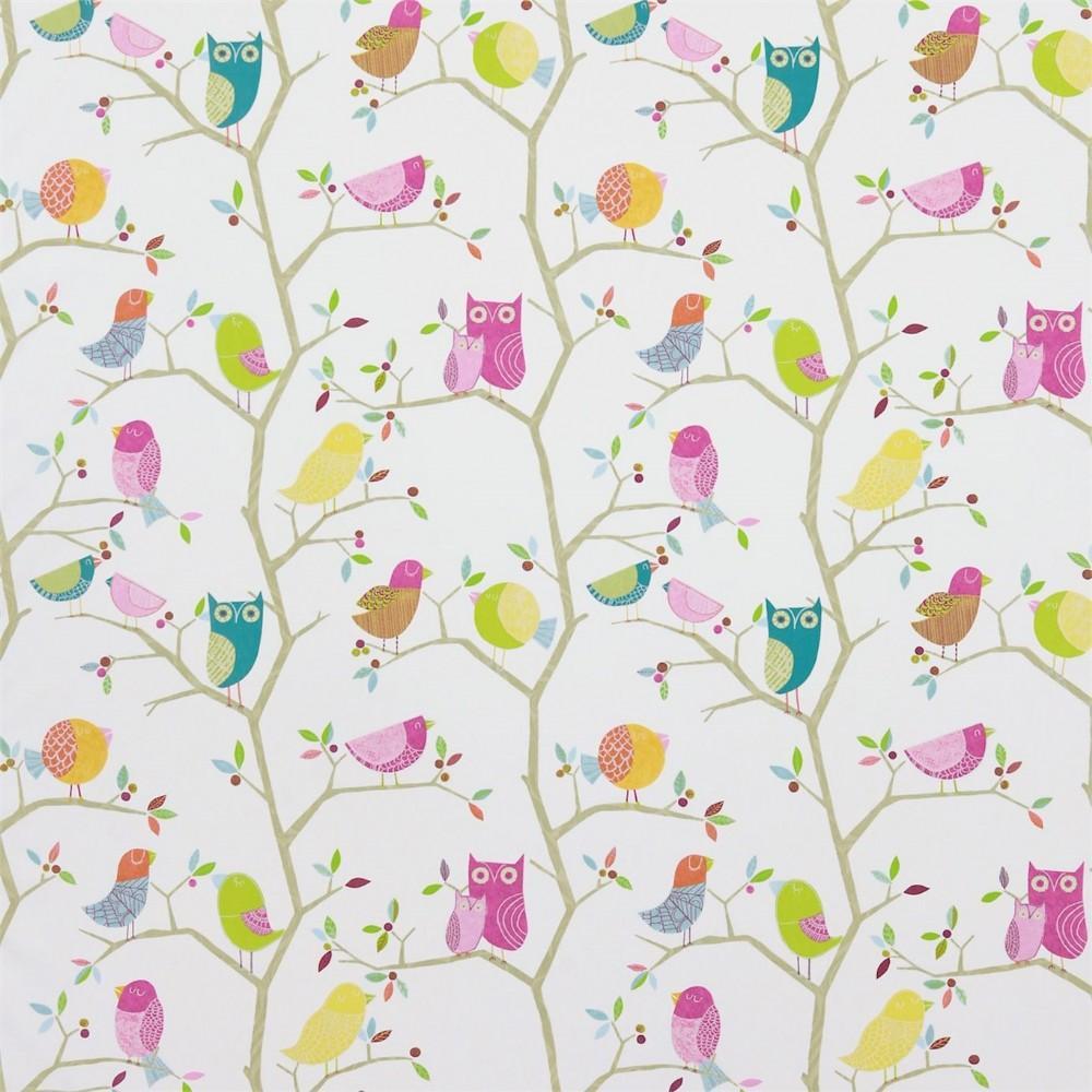 Pink - What A Hoot By Harlequin || In Stitches Soft Furnishings Pink - What A Hoot By Harlequin || In Stitches Soft Furnishings