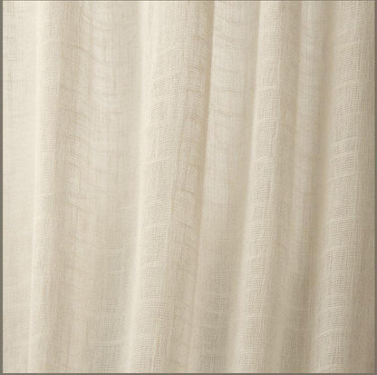 Stone - LuxLinenSheer By Slender Morris Furnishings || In Stitches Soft Furnishings