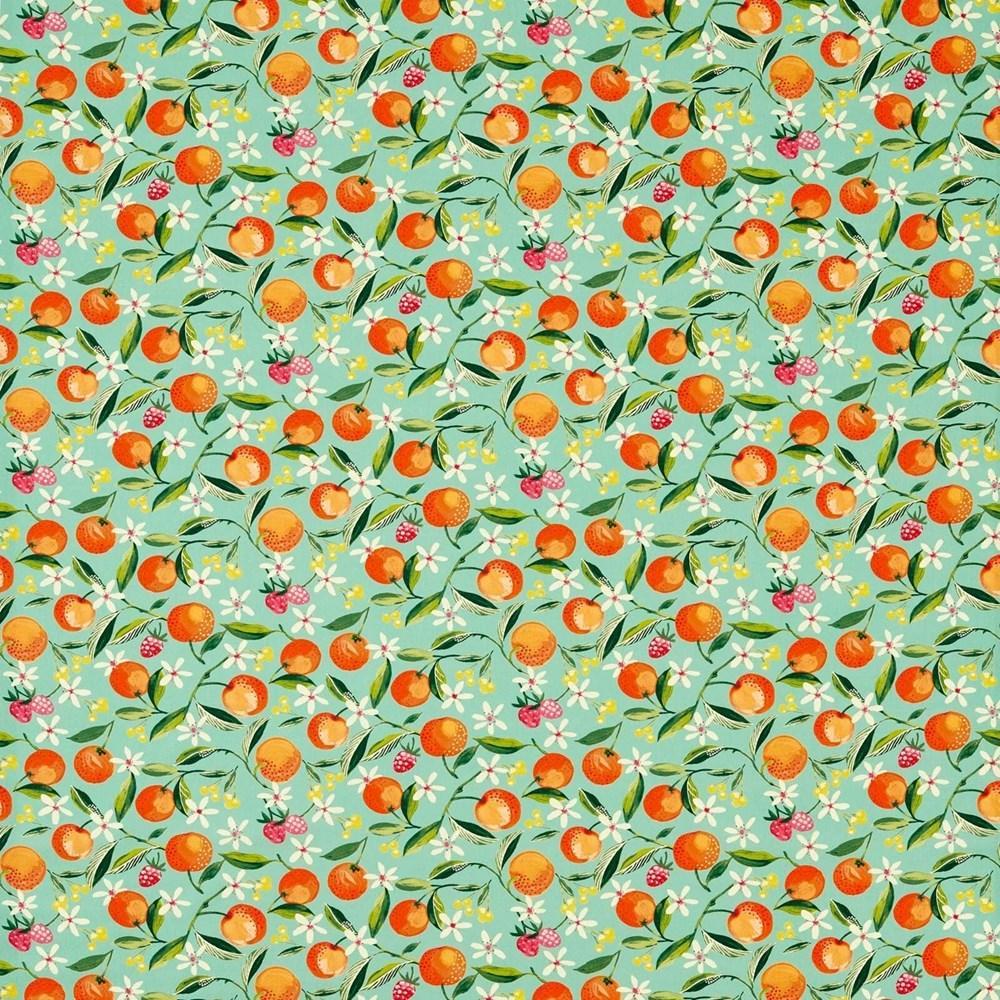 03 - Orange Blossom By Clarke & Clarke x Studio G || In Stitches Soft Furnishings