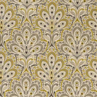 CharcoalOchre - Persia By Clarke & Clarke || In Stitches Soft Furnishings
