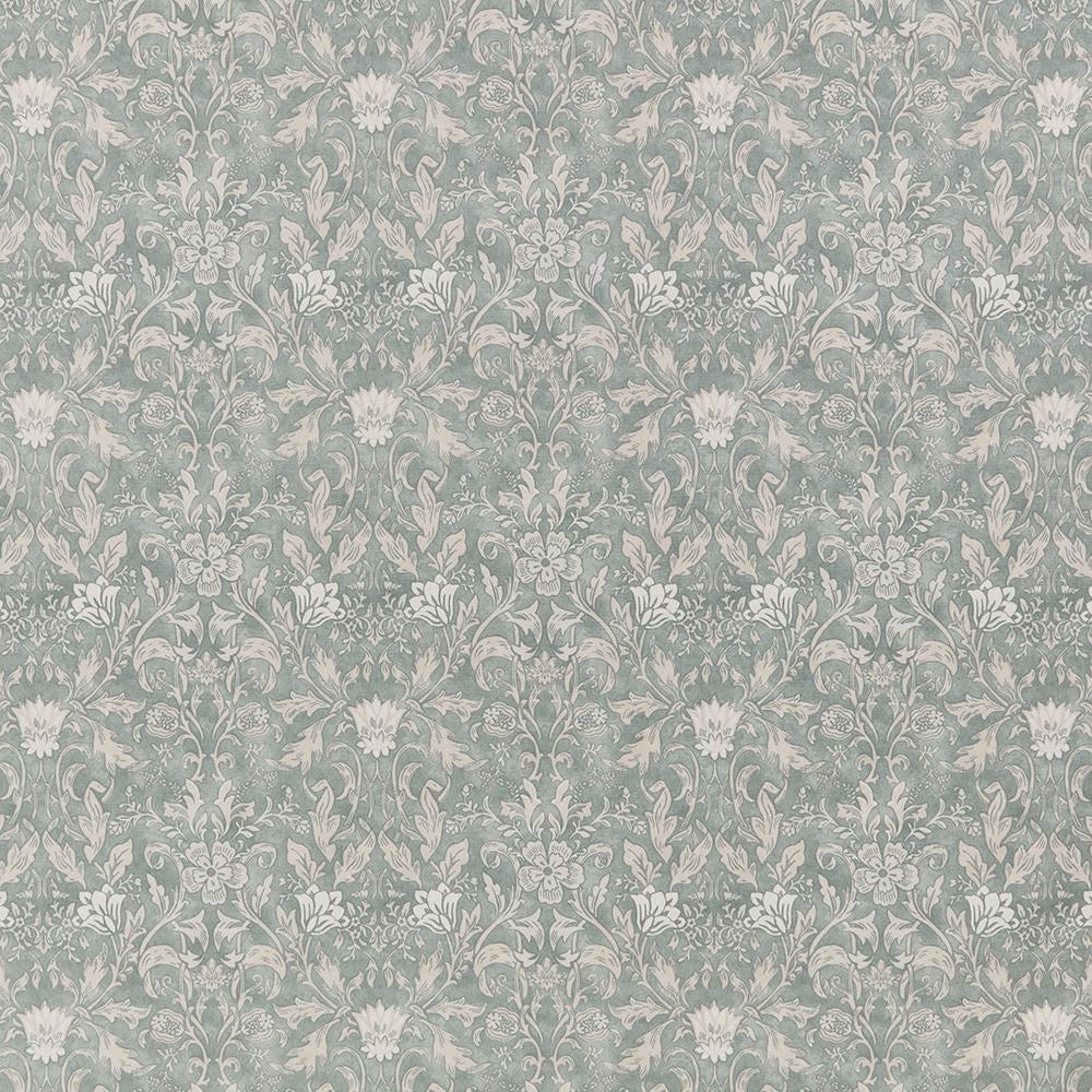 Aqua - Rococo By Slender Morris || In Stitches Soft Furnishings
