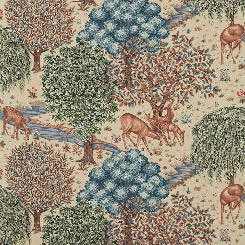 Tapestry Linen - The Brook (Velvet) By Morris & Co || In Stitches Soft Furnishings