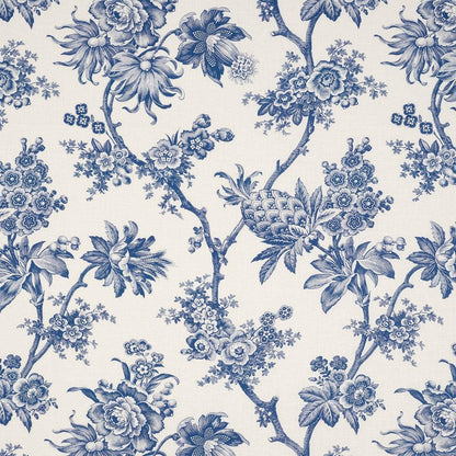 Porcelain Blue - Toile De Jouy By James Dunlop Textiles || In Stitches Soft Furnishings