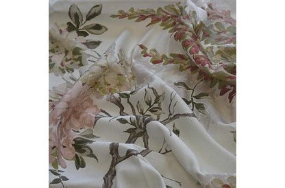 Blush - Wisteria Garden Print By Laura Ashley || In Stitches Soft Furnishings