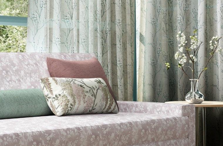  - Wisteria Garden Print By Laura Ashley || In Stitches Soft Furnishings