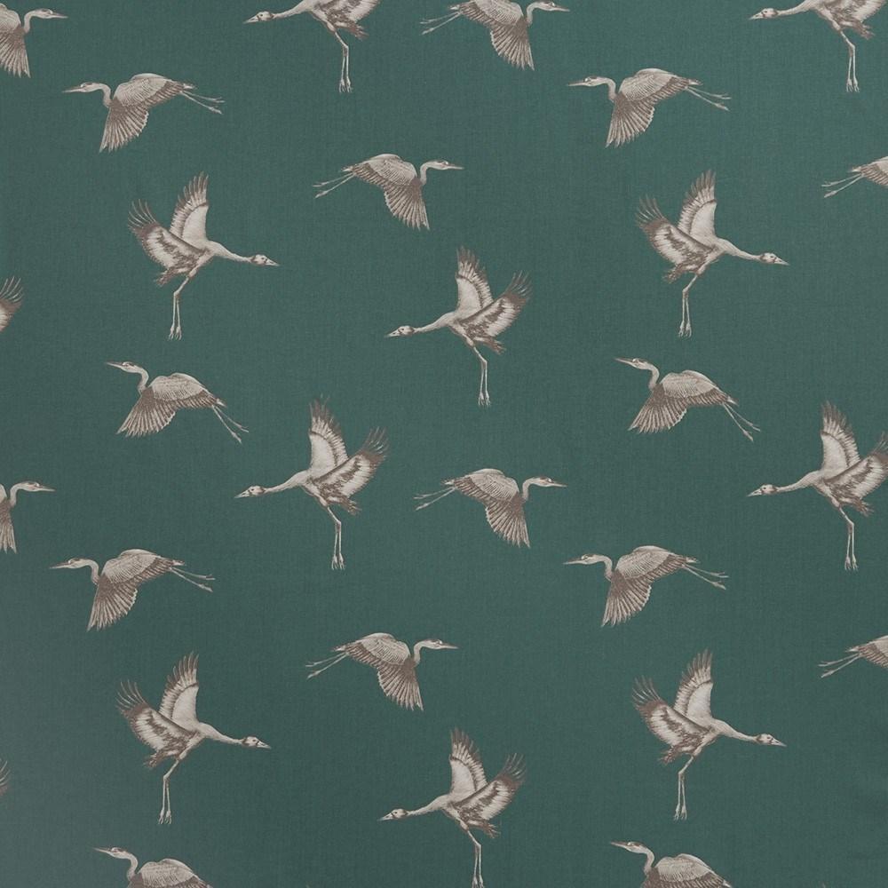 Jade - Cranes By ILIV || In Stitches Soft Furnishings