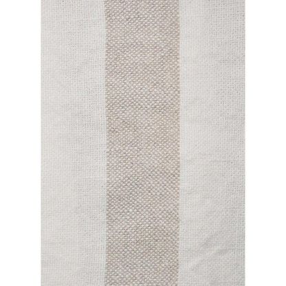 Natural/white - Hampton Stripe By Raffles Textiles || In Stitches Soft Furnishings