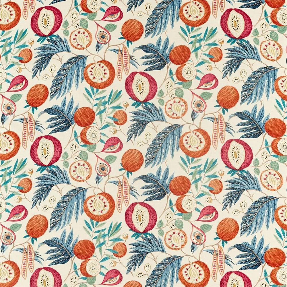 Indigo/Rambutan - Jackfruit By Sanderson || In Stitches Soft Furnishings