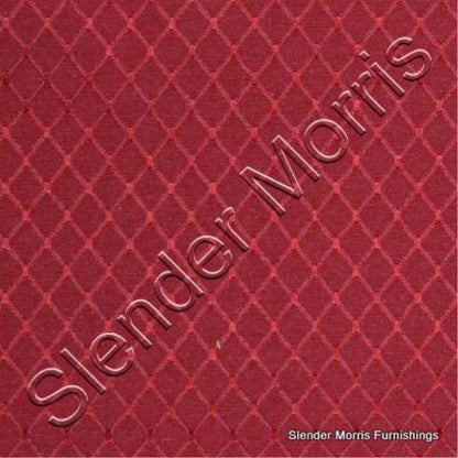 Burgundy - Malaga Blockout 3 Pass By Slender Morris || In Stitches Soft Furnishings