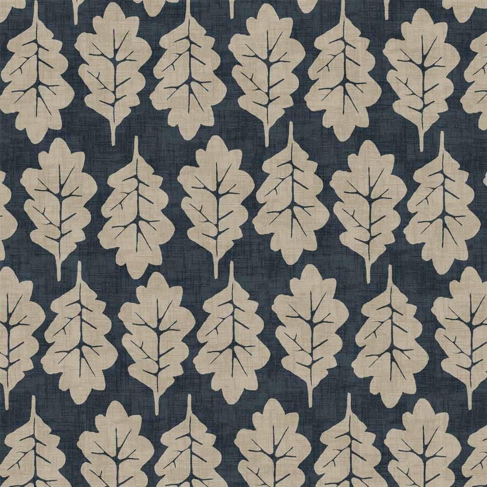 Midnight - Oak Leaf By ILIV || In Stitches Soft Furnishings