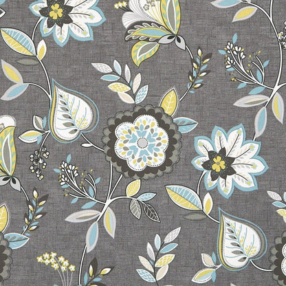 Charcoal/Chartreuse - Octavia By Studio G || In Stitches Soft Furnishings