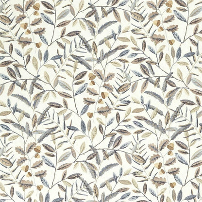 Linen/Steel Blue - Quercus By Sanderson || In Stitches Soft Furnishings