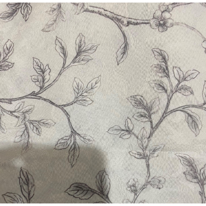 White - Vein (jacquard) By Slender Morris || In Stitches Soft Furnishings